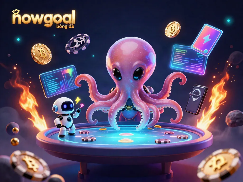 Apply winning strategies with nowgoal bóng đá in this vibrant alien poker scene.