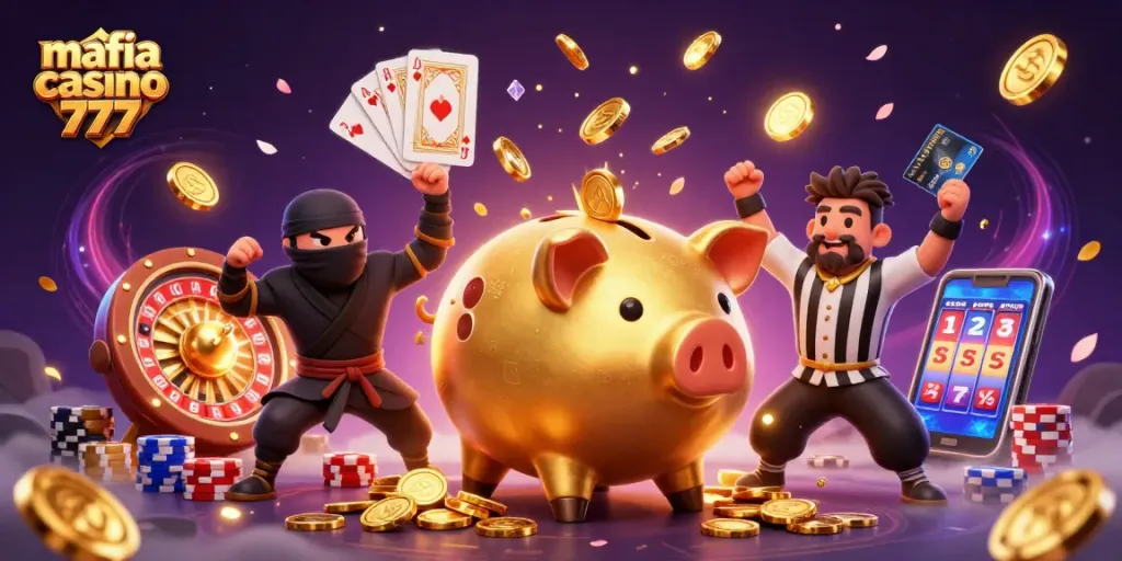 Experience exciting gameplay at mafia casino 777 with thrilling slots and vibrant characters.