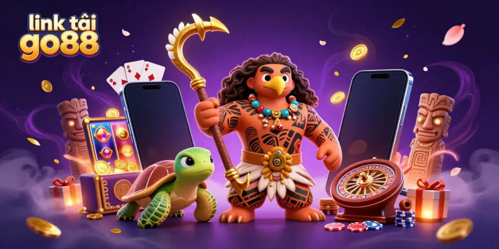 Experience the thrill of gaming with link tải go88 featuring vibrant characters and dynamic casino elements.